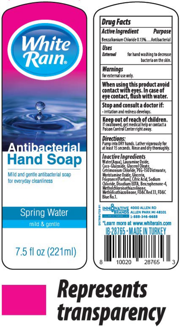 Pill image for White Rain Antibacterial Hand Soap Spring Water