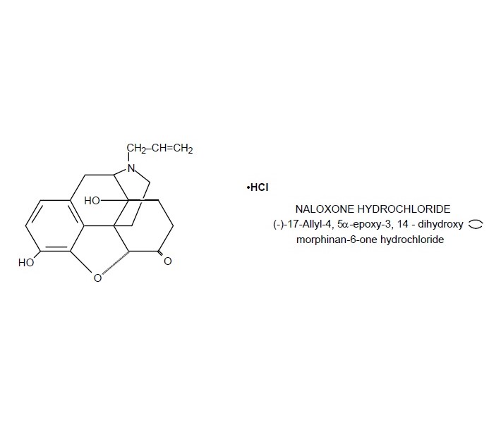 Pill image for Naloxone Hydrochloride Injection, Usp 2mg Per 2ml (1mg/ml) 2ml Syr