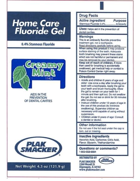 Pill image for Plak Smacker Stannous Gel - Mint