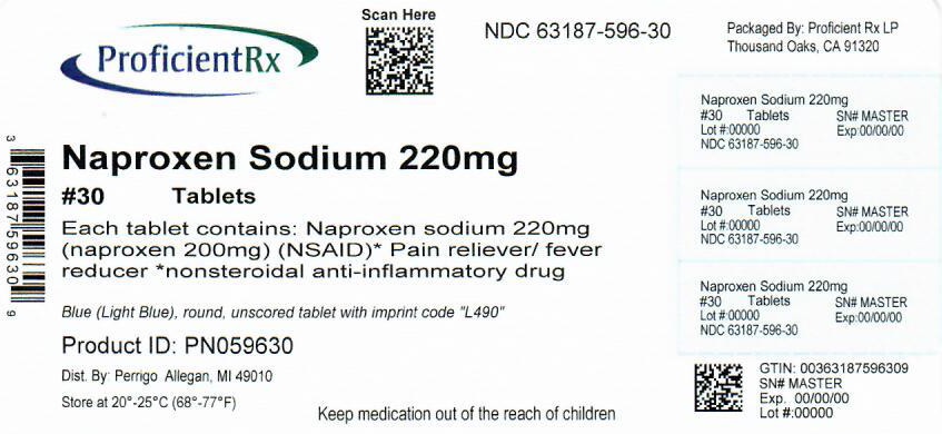 Pill image for Perrigo Naproxen Sodium Tablets 220 Mg Drug Facts