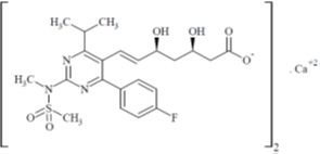 Pill image for These Highlights Do Not Include All The Information Needed To Use Rosuvastatin Tablets Safely And Effectively. See Full Prescribing Information For Rosuvastatin Tablets.