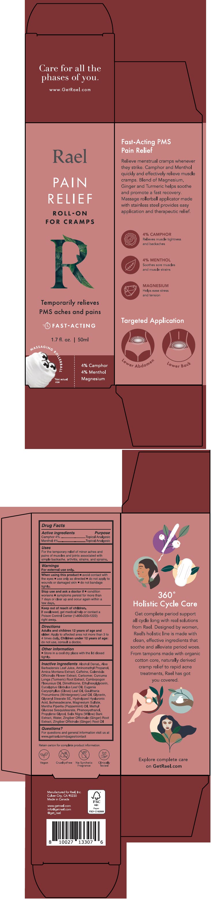 Pill image for Rael Pain Relief Roll-on