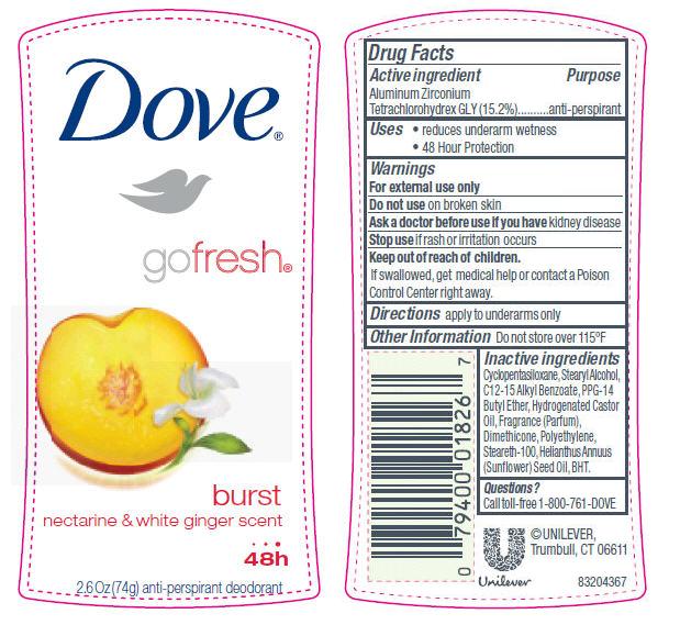Pill image for Dove Go Fresh Burst Antiperspirant Deodorant