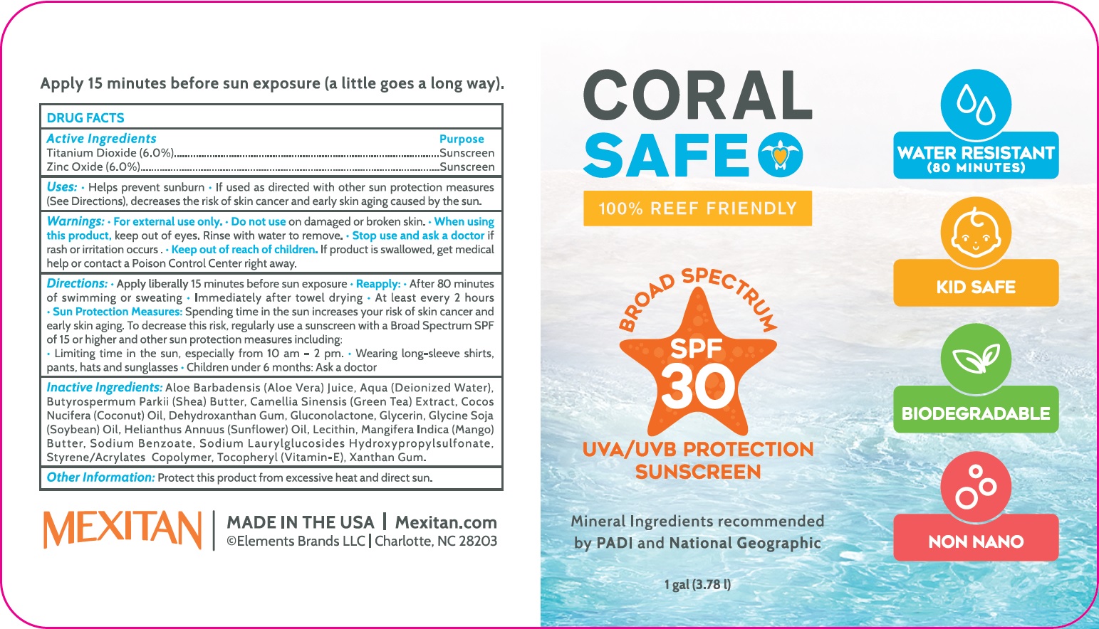 Pill image for Coralsafe Broad Spectrum Spf30