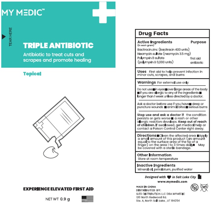 Pill image for 81417-003 My Medic Triple Antibiotic