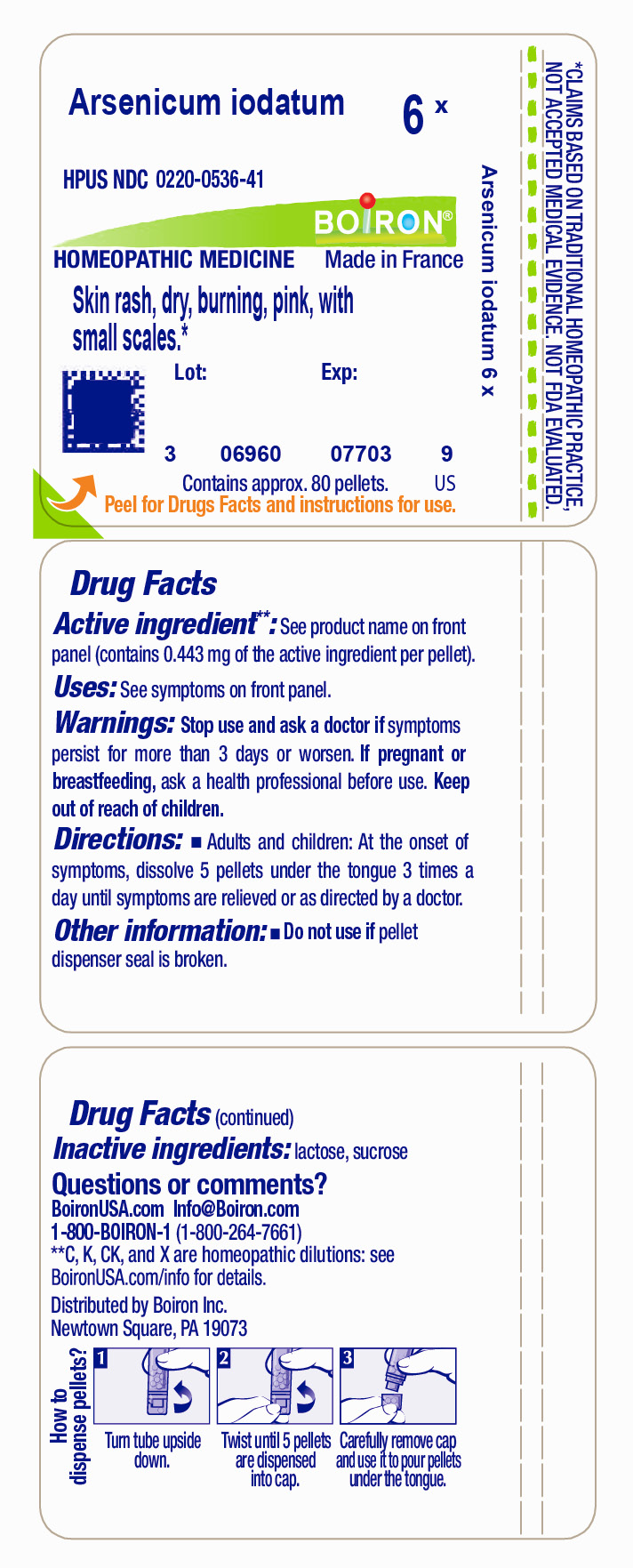 Pill image for Arsenicum Iodatum 6x