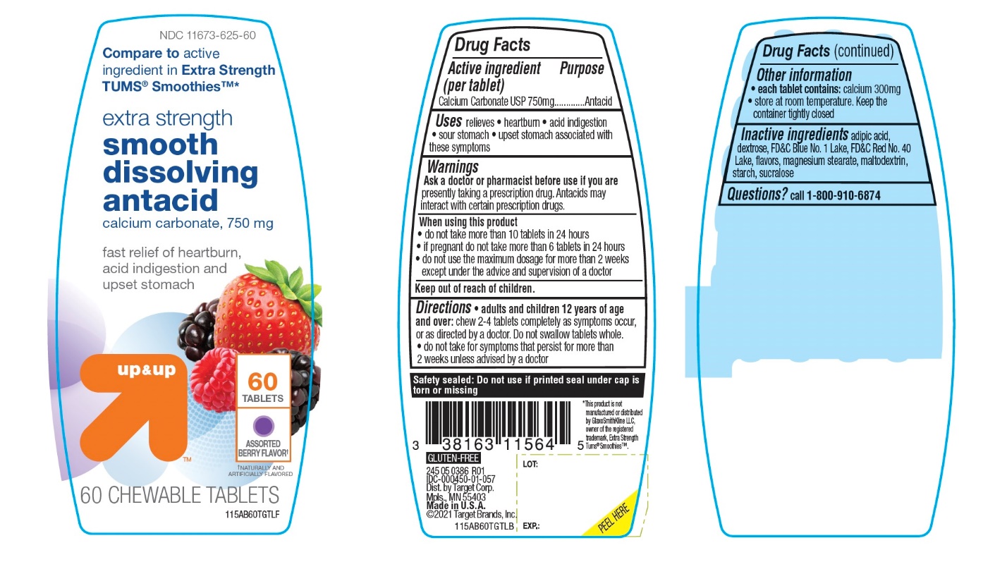 Pill image for Up And Up Extra Strength Smooth Dissolving Antacid