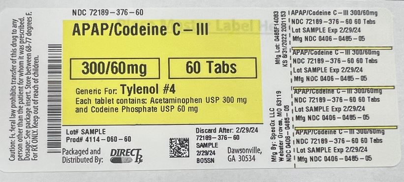 Pill image for Acetaminophen And Codeine Phosphate