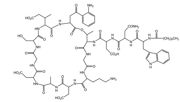 Pill image for These Highlights Do Not Include All The Information Needed To Use Daptomycin For Injection Safely And Effectively. See Full Prescribing Information For Daptomycin For Injection.