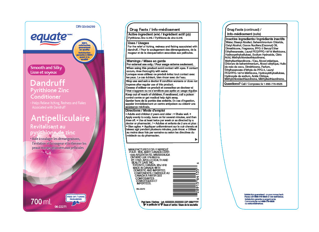 Pill image for Equate Shampoo-smooth And Silky, Ndc 79903-900