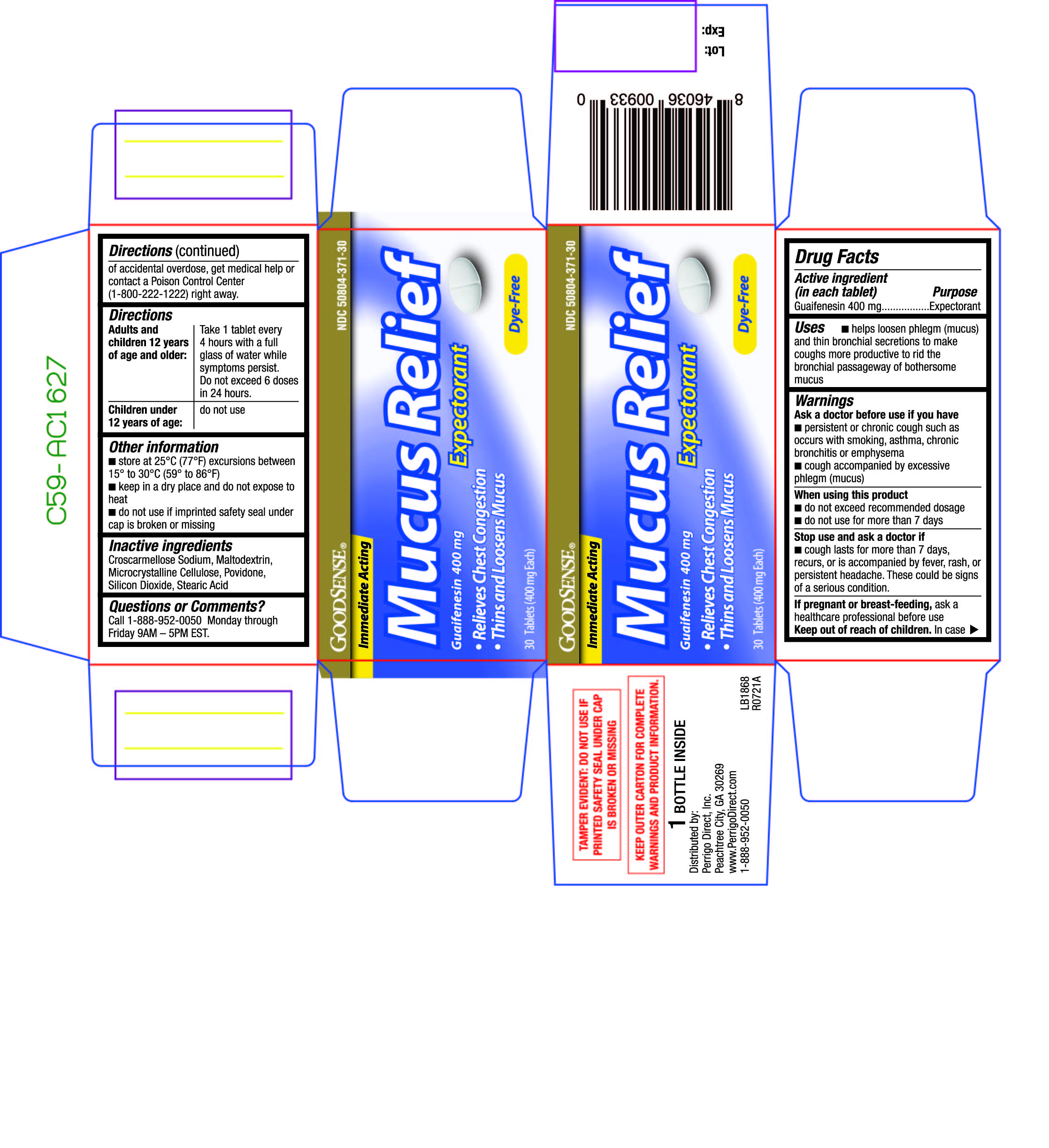 Pill image for 370 - Mucus Relief