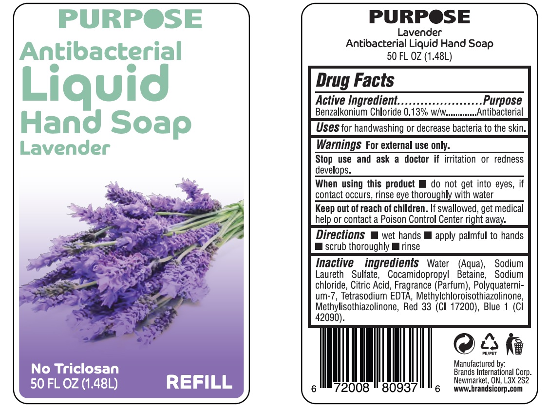 Pill image for Purpose Antibacterial Liquid Hand Soap- Refill