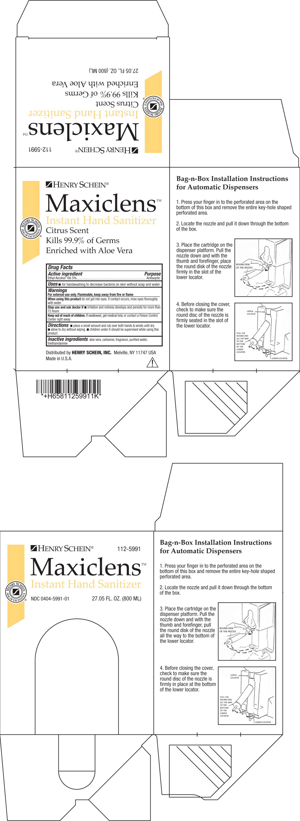 Pill image for 0404-5991, Maxiclens Instant Hand Sanitizer