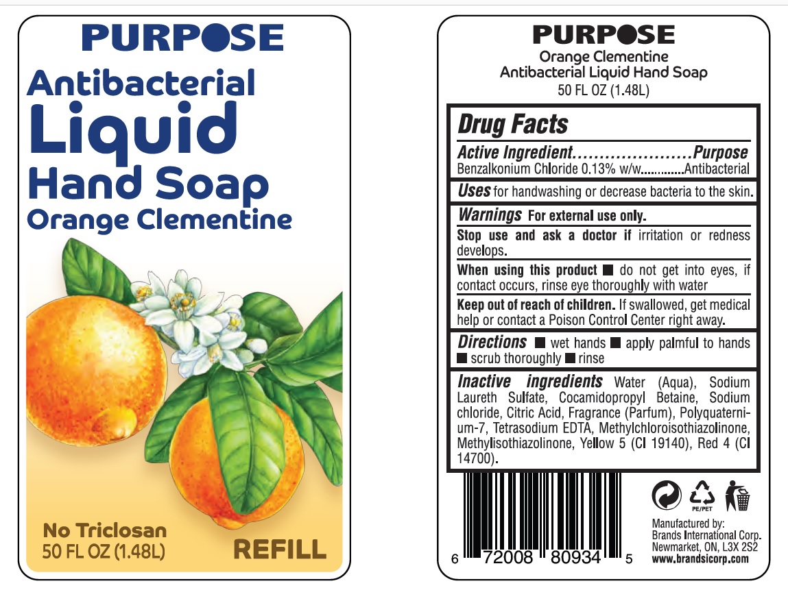 Pill image for Purpose Antibacterial Liquid Hand Soap- Refill