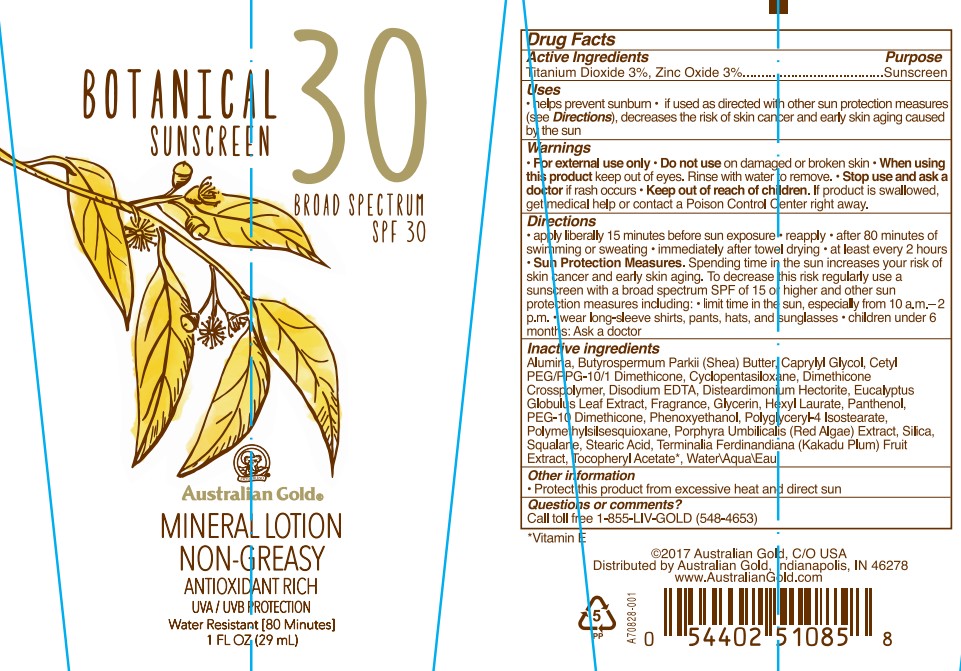 Pill image for Australian Gold Botanical Mineral Sunscreen Broad Spectrum Spf 30