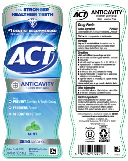 Pill image for Act Anticavity Fluoride Rinse Mint