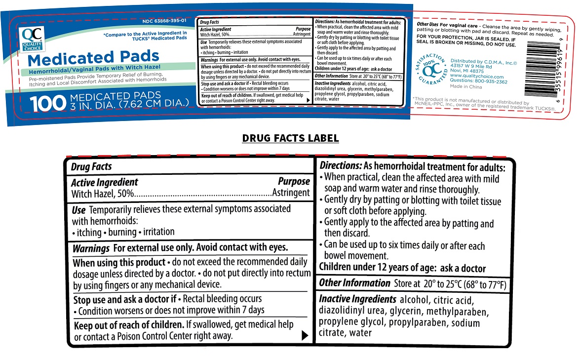 Pill image for Quality Choice medicated Pads