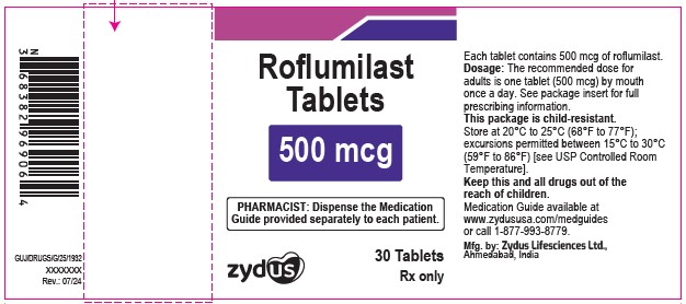 Pill image for Roflumilast Tablets, For Oral Use