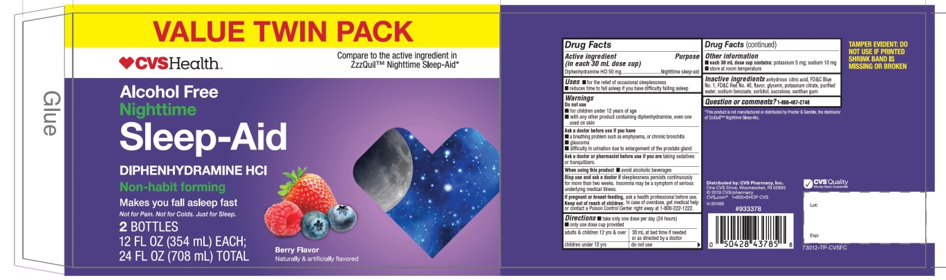 Pill image for Cvs Health Nighttime Sleep-aid Value Twin Pack 2 Bottles 12 Fl Oz Each