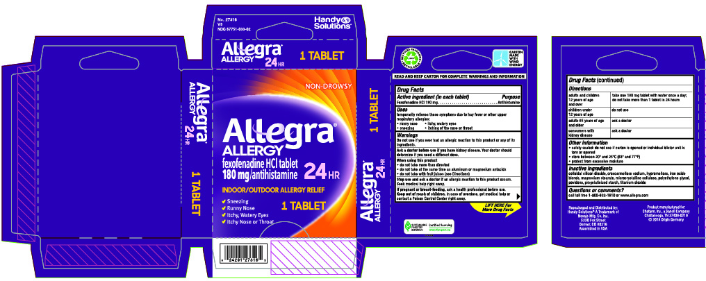 Pill image for Allegra Allergy