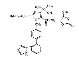 Pill image for These Highlights Do Not Include All The Information Needed To Use Olmesartan Medoxomil And Hydrochlorothiazide Tablets Safely And Effectively. See Full Prescribing Information For Olmesartan Medoxomil And Hydrochlorothiazide Tablets.