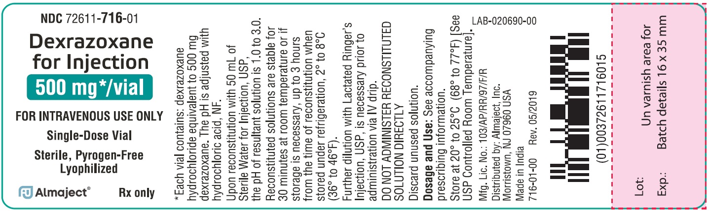 Pill image for These Highlights Do Not Include All The Information Needed To Use Dexrazoxane for Injection Safely And Effectively. See Full Prescribing Information For Dexrazoxane for Injection.