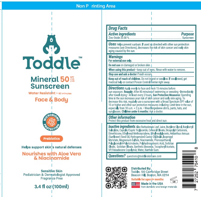Pill image for Toddle Mineral Spf 50 Sunscreen 1.7 Fl Oz,1.3 Fl Oz, And 6 Fl Oz
