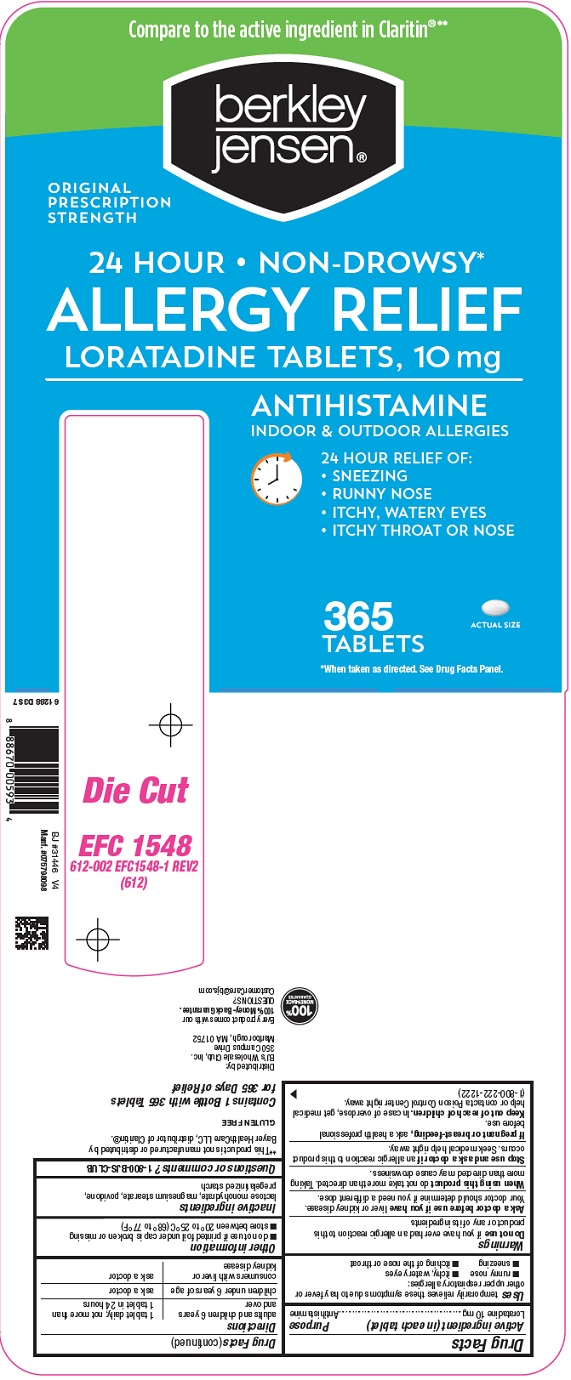 Pill image for Bjwc Allergy Relief Drug Facts