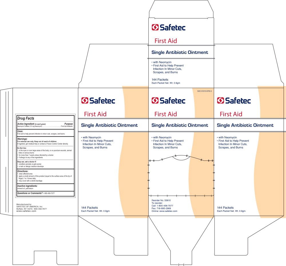 Pill image for 61010-6700, Single Antibiotic With Neomycin, Ointment