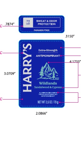 Pill image for Harrys Extra Strength Antiperspirant Wildlands