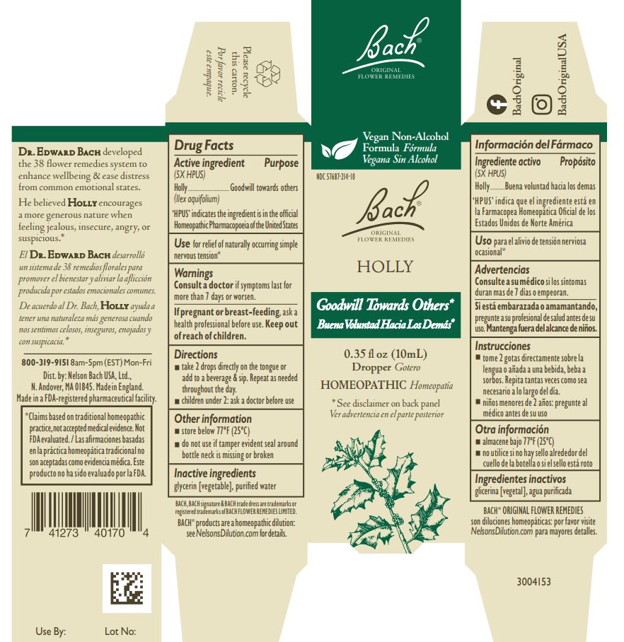 Pill image for bach original flower remedies holly