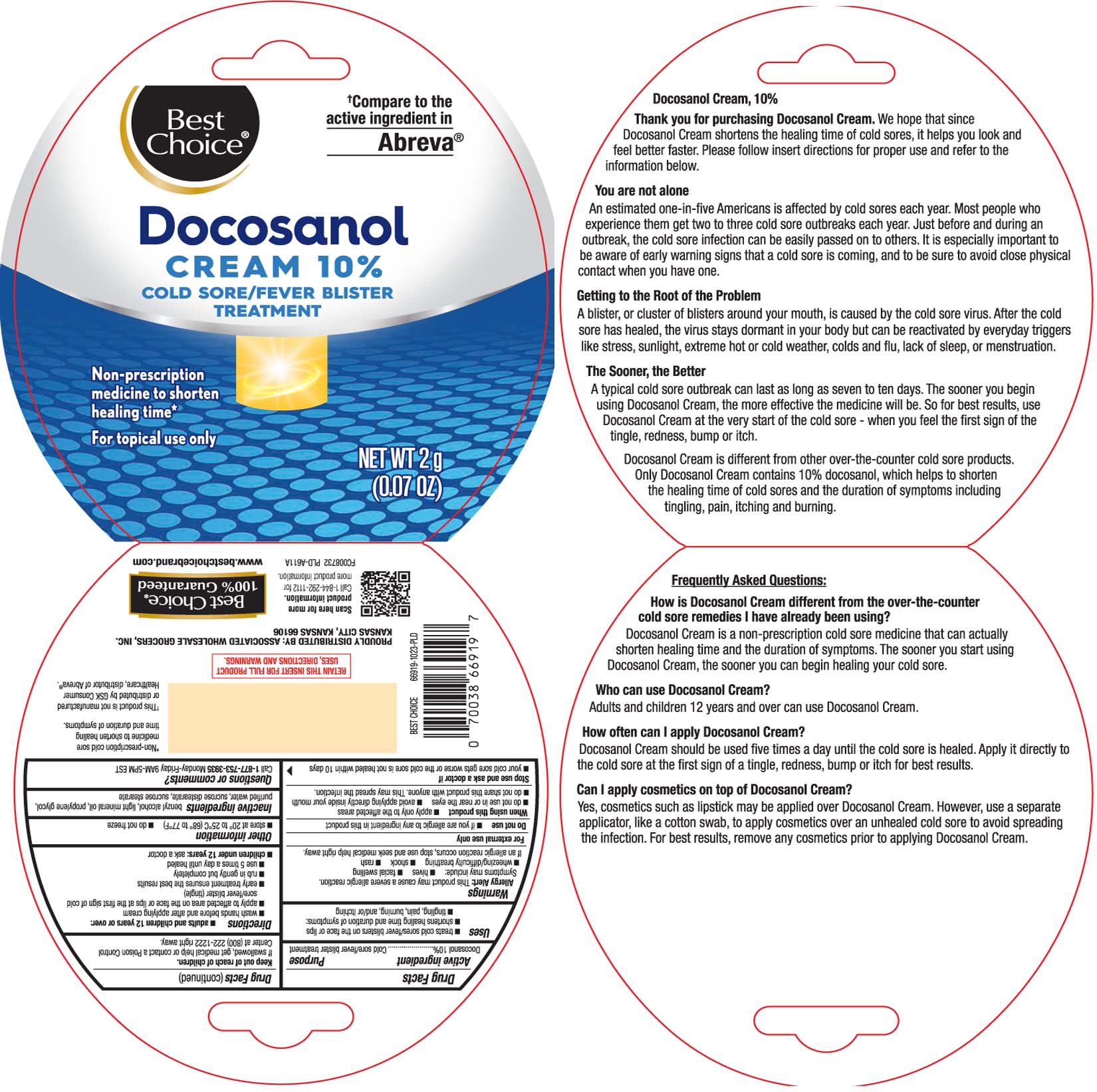 Pill image for Docosanol Cream, 10%