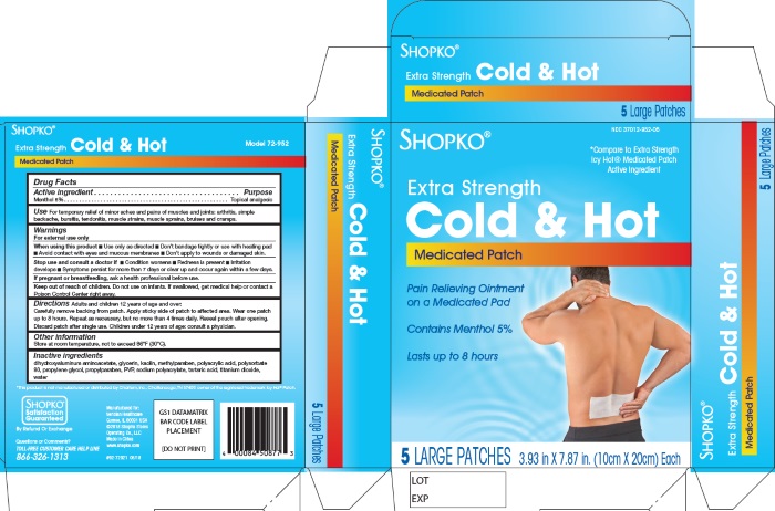 Pill image for Shopko Cold-hot Medicated Patches
