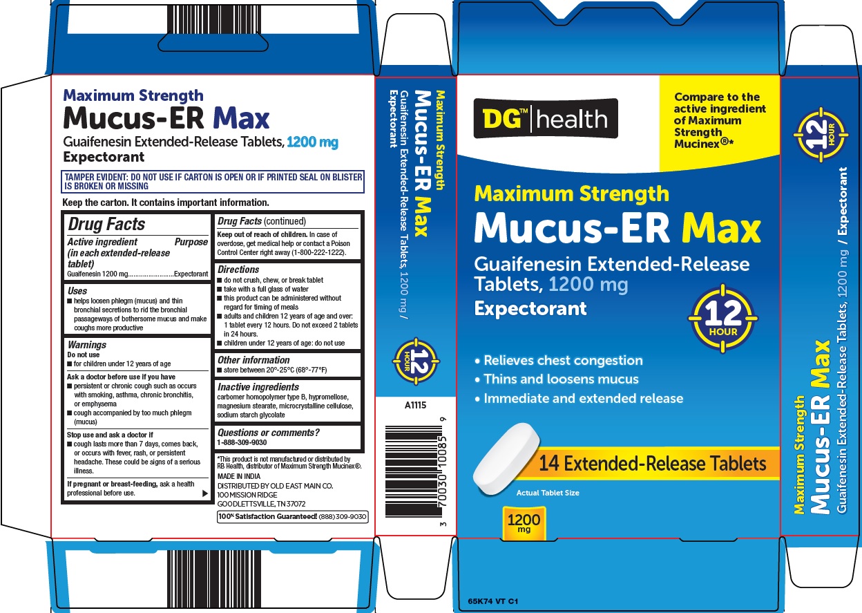 Pill image for Dolgencorp, Llc Mucus-er Max Drug Facts