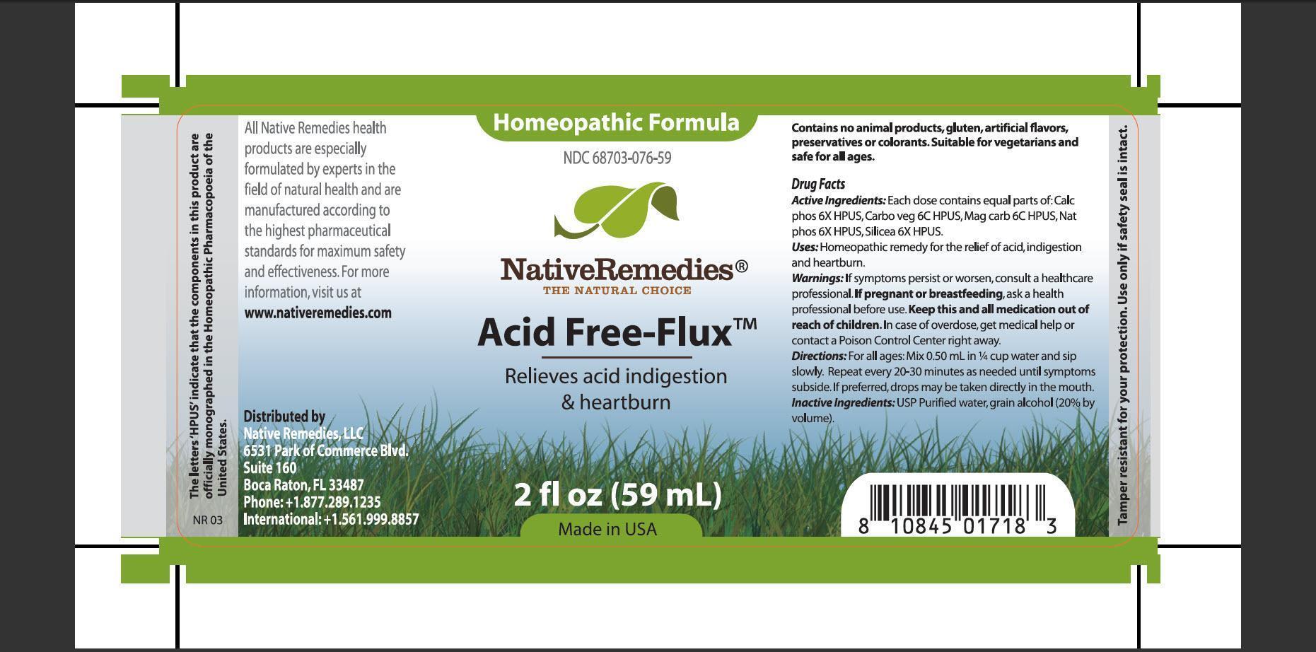 Pill image for Acid Free-flux