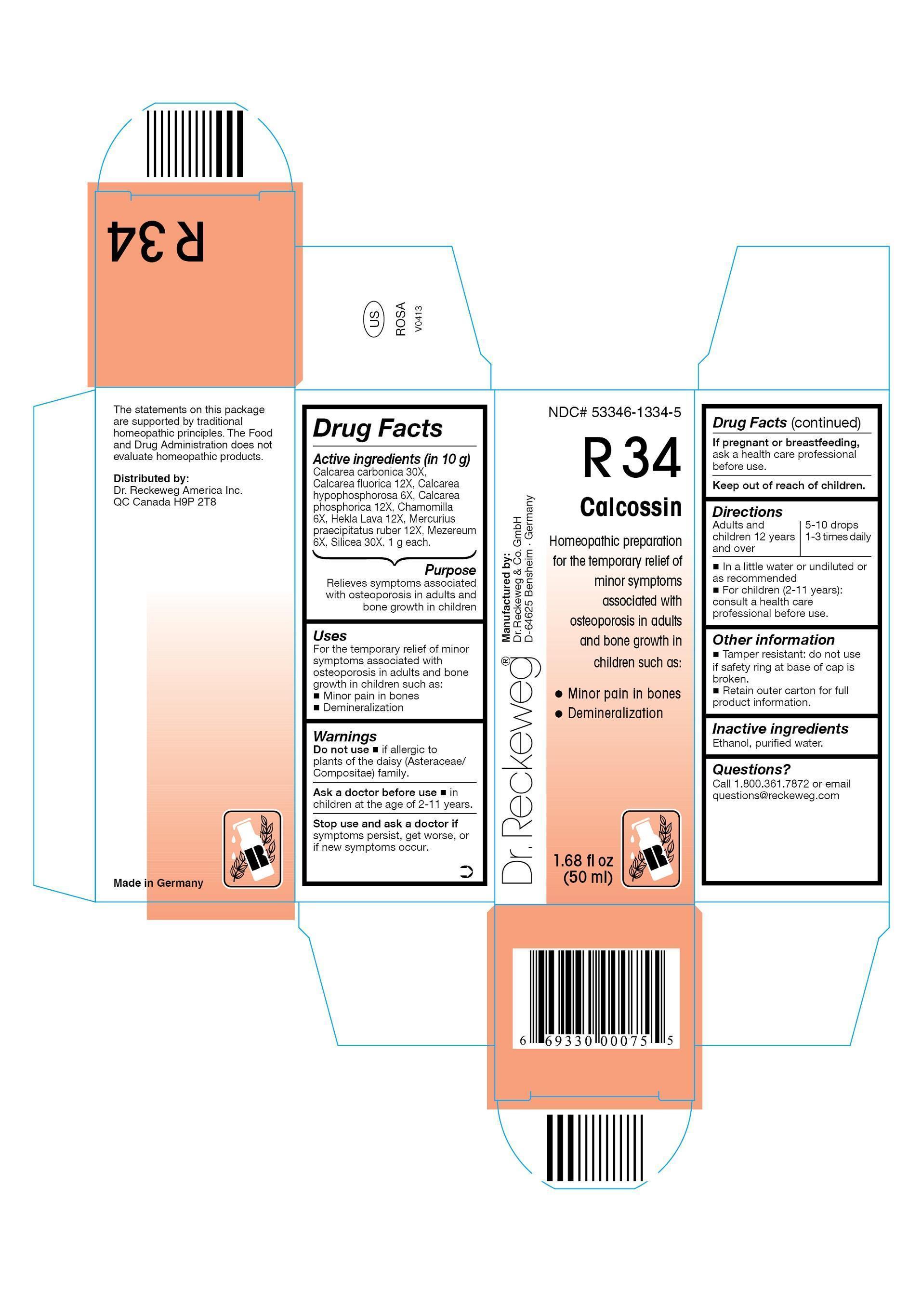 Pill image for Dr. Reckeweg R34 Calcossin