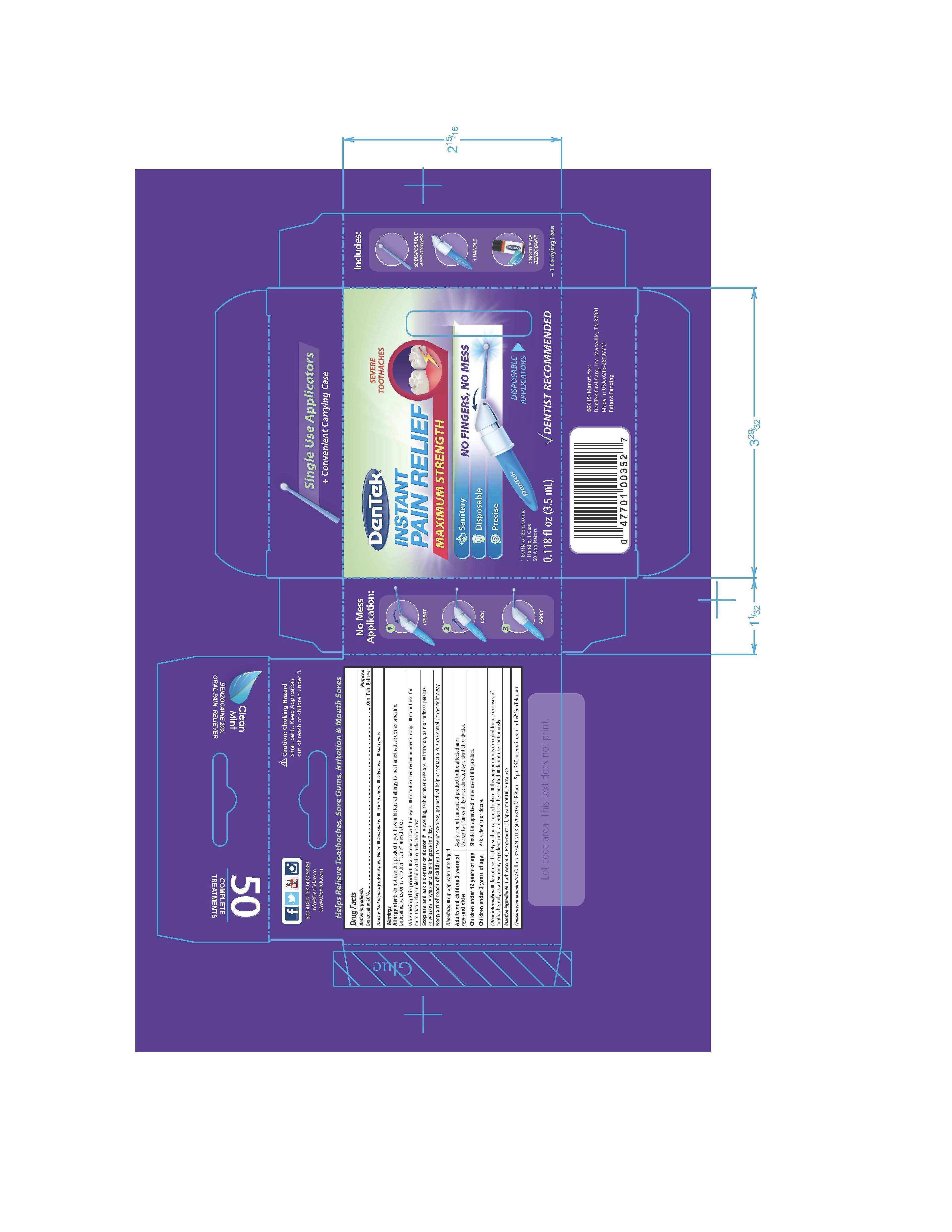 Pill image for Iimed Dentek Instant Pain Relief