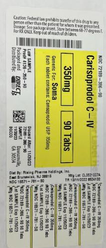 Pill image for Carisoprodol