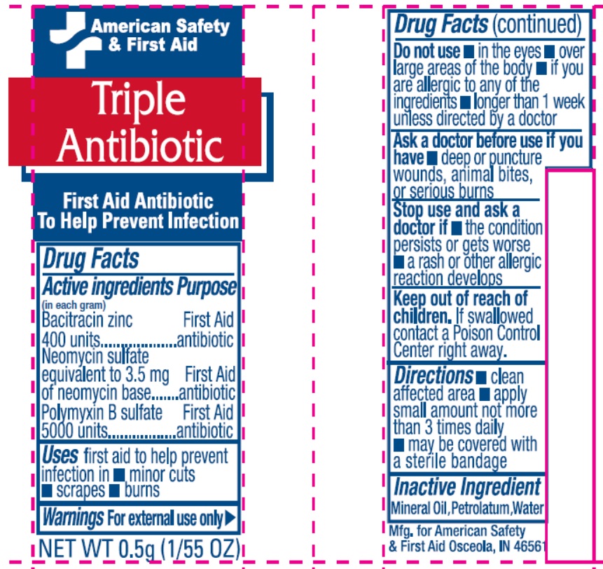 Pill image for American Safety & First Aid Triple Antibiotic