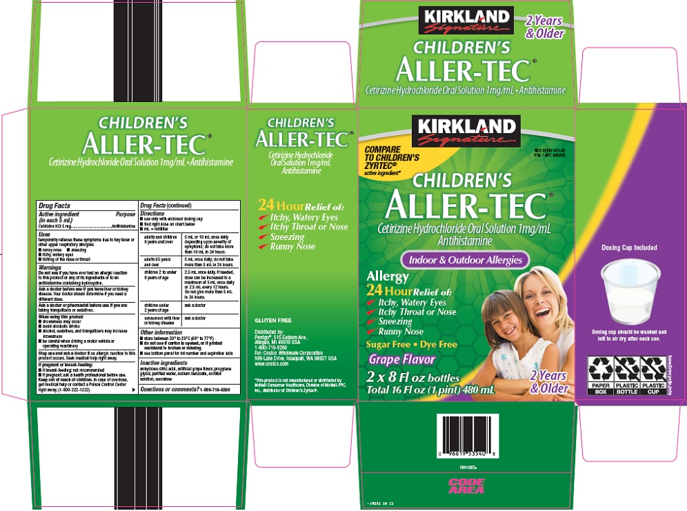 Pill image for Costco Wholesale Corp. Children’s Aller-tec®