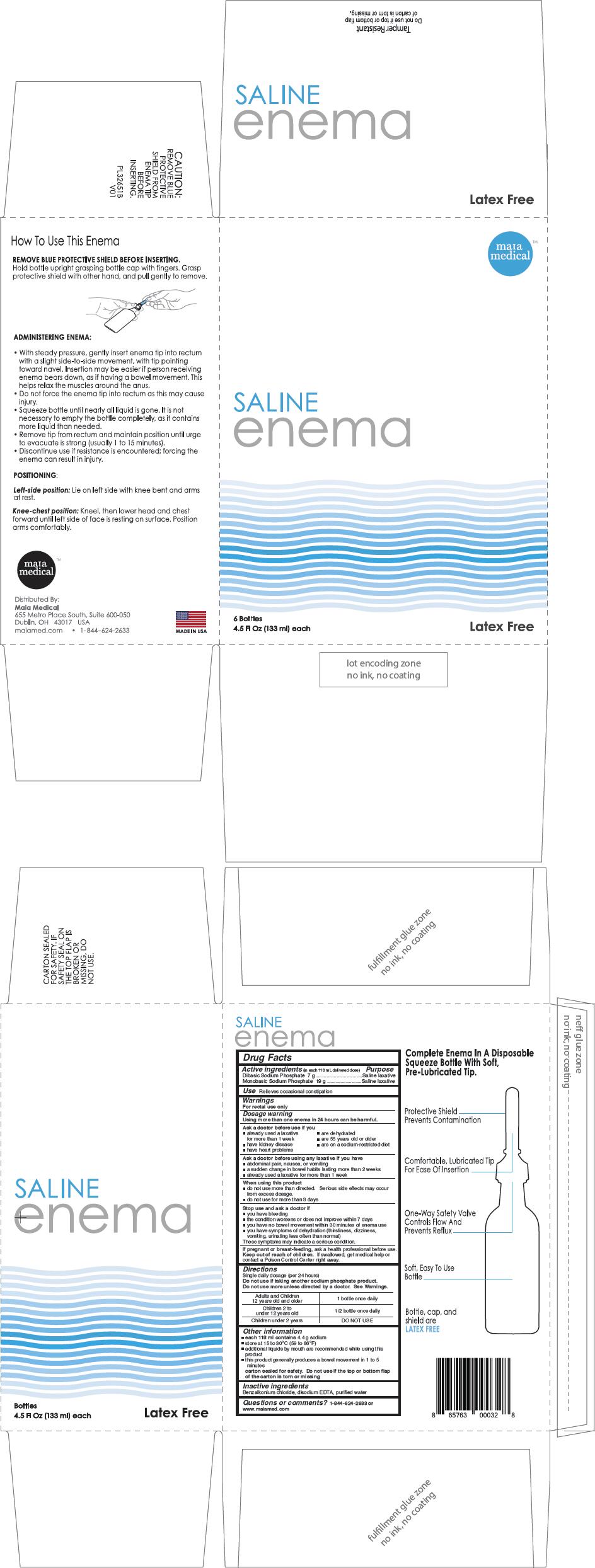 Pill image for Quality Choice Single Saline Enema