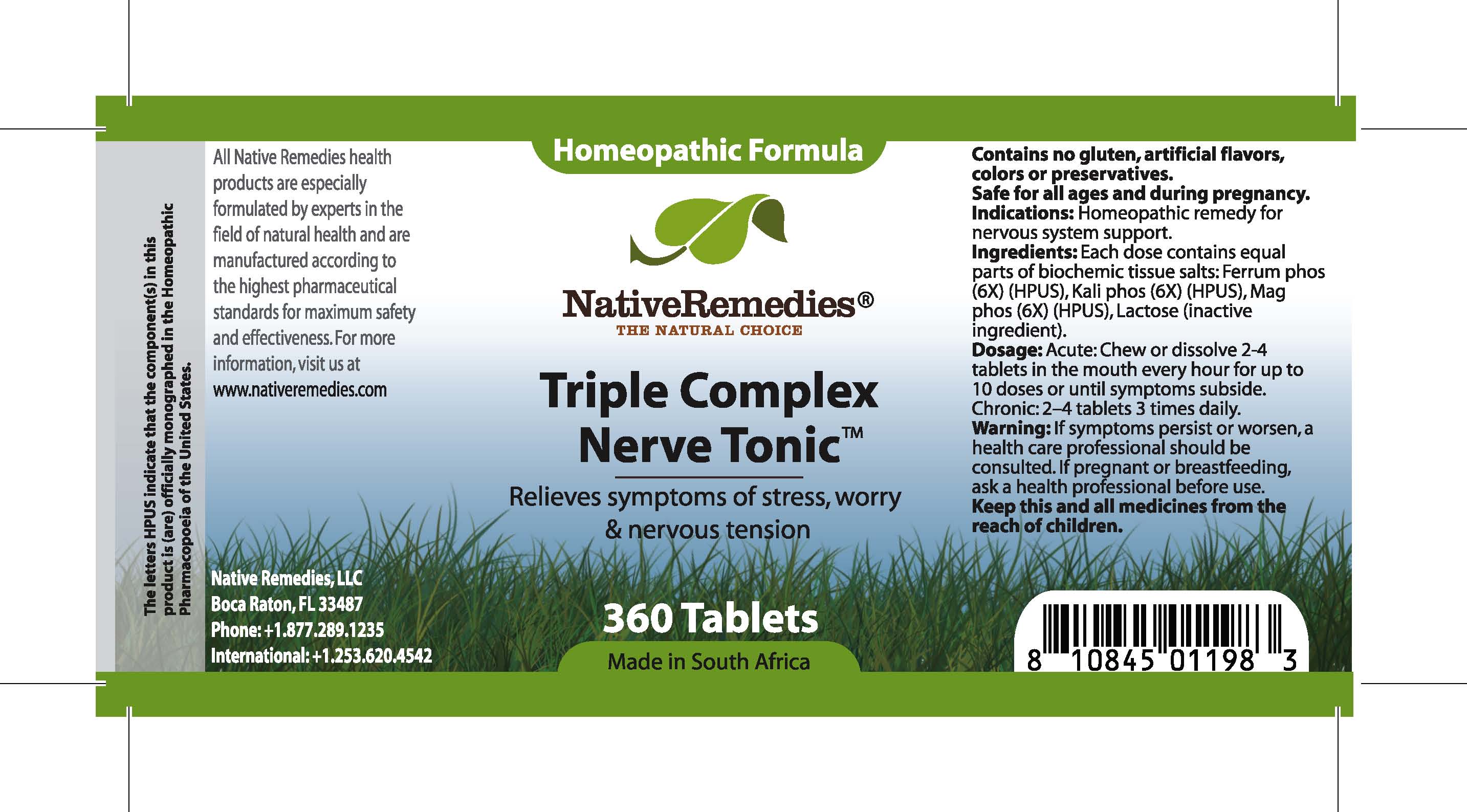 Pill image for Triple Complex Nerve Tonic