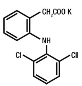 Pill image for These Highlights Do Not Include All The Information Needed To Use Diclofenac Potassium For Oral Solution Safely And Effectively. See Full Prescribing Information For Diclofenac Potassium For Oral Solution.