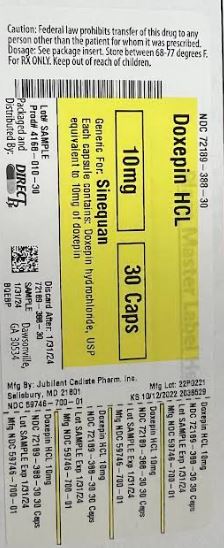 Pill image for Doxepin Hcl