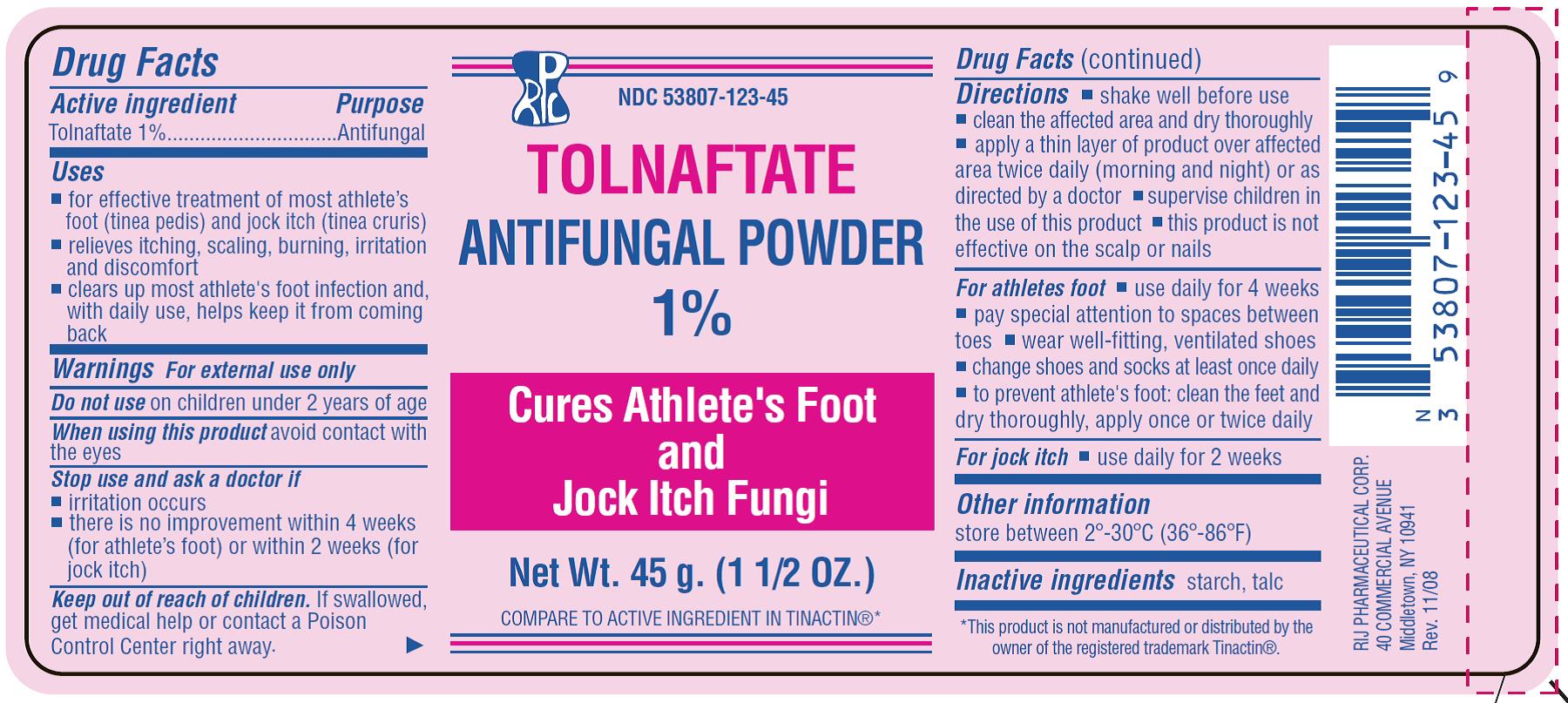Pill image for Anti-fungal Powder