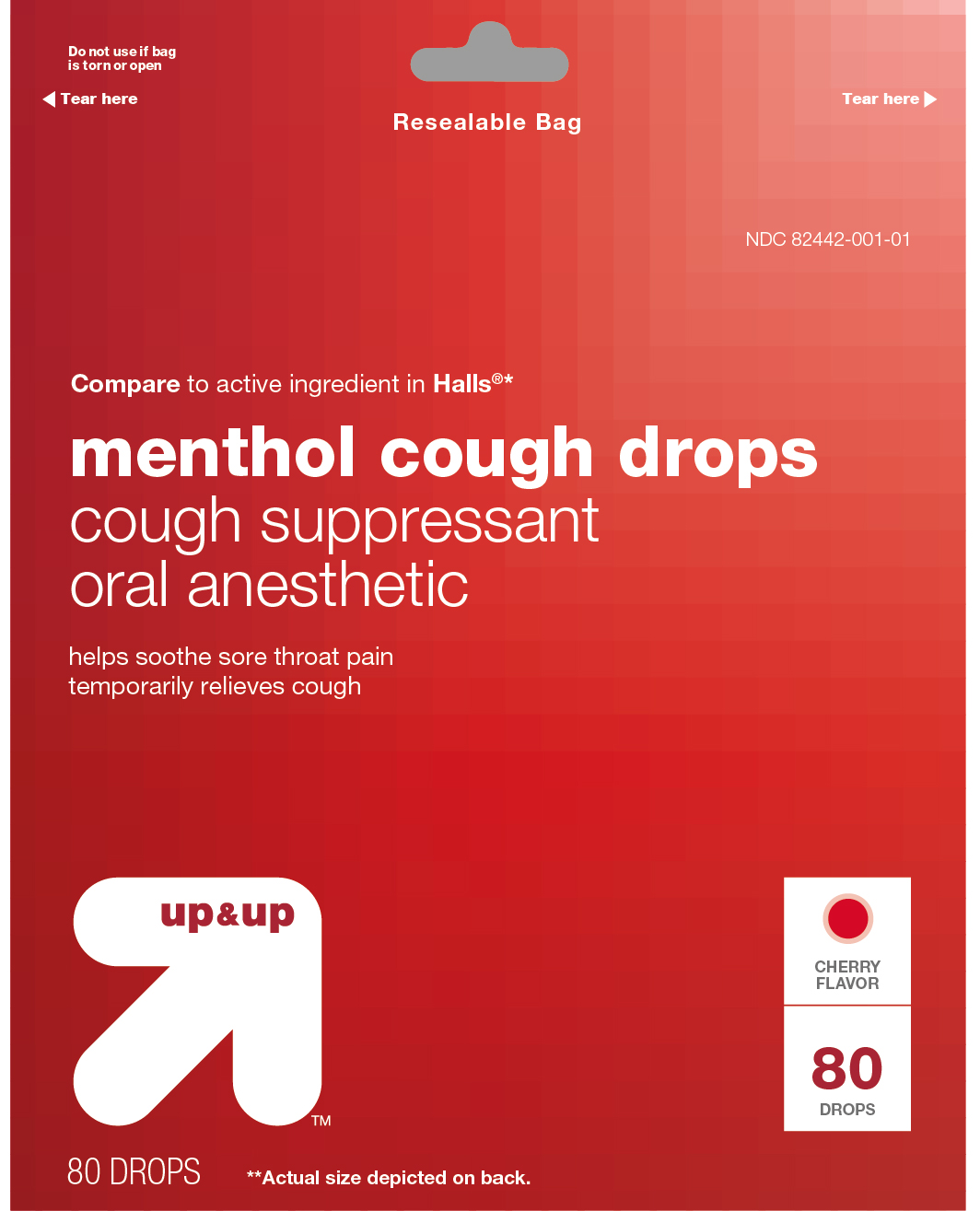 Pill image for Menthol Cough Drops