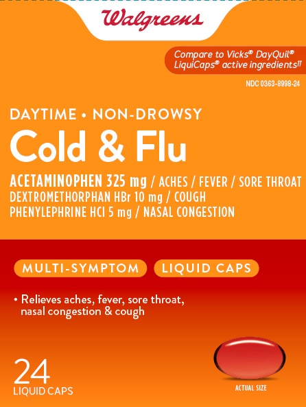 Pill image for Walgreens Non-drowsy Daytime Cold & Flu
