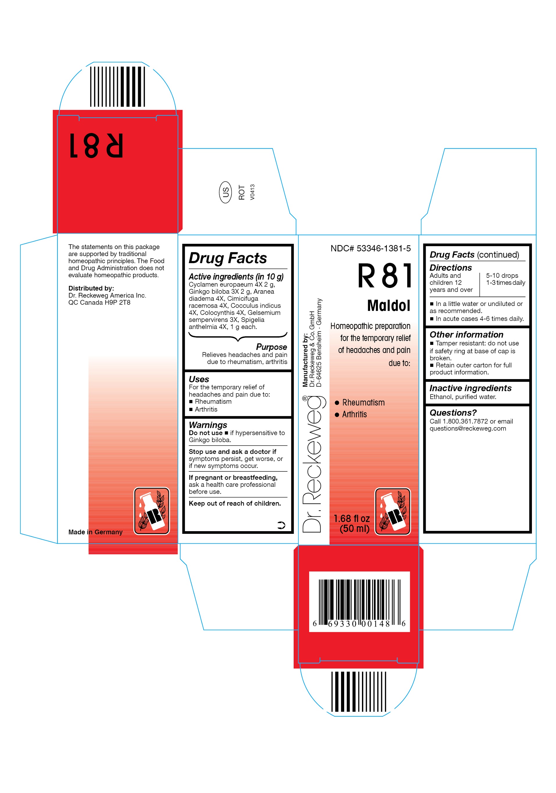Pill image for Dr. Reckeweg R81 Maldol
