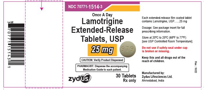 Pill image for Lamotrigine Extended-release Tablets
