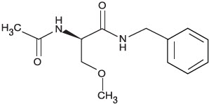 Pill image for These Highlights Do Not Include All The Information Needed To Use Lacosamide Tablets Safely And Effectively. See Full Prescribing Information For Lacosamide Tablets.